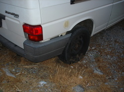 EUROVAN - Rear bumper ends